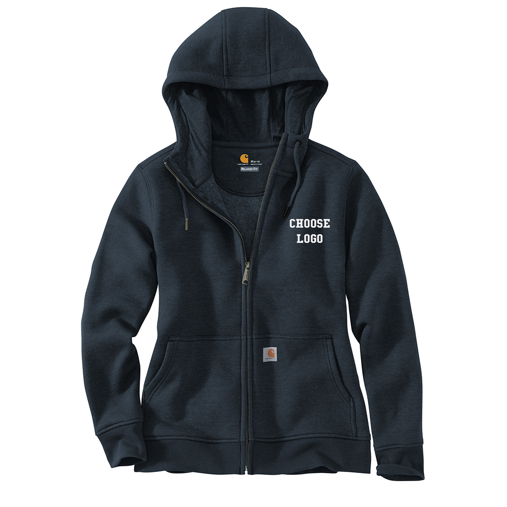 Navy Lacrosse Carhartt® Women’s Clarksburg Full-Zip Hoodie