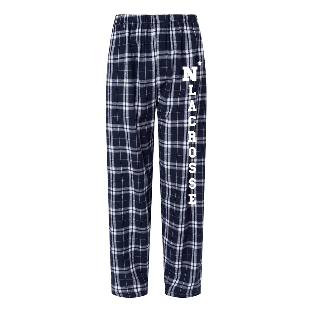 Navy Lacrosse Boxercraft Men's Harley Flannel Pants