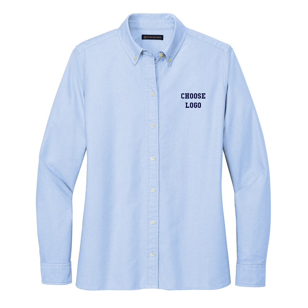 Navy Lacrosse Brooks Brothers® Women’s Casual Oxford Cloth Shirt
