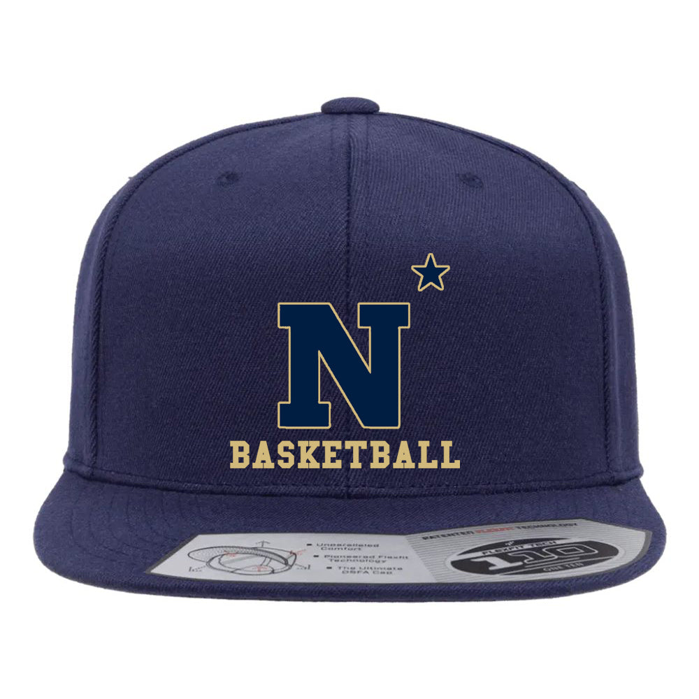 Navy Basketball 110® Snapback Cap