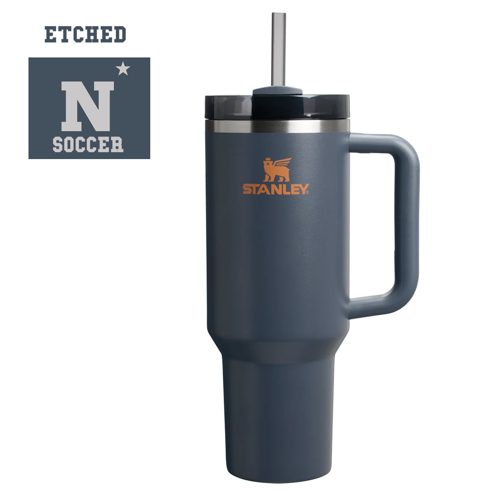 Navy Mens Soccer Stanley The Quencher H2.0 Flowstate™ Tumbler | 30 OZ