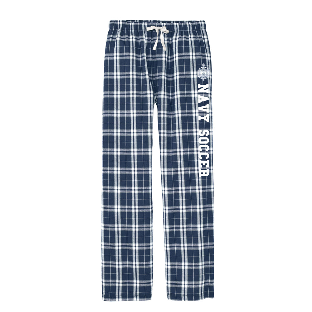 Navy Mens Soccer District ® Women’s Flannel Plaid Pant
