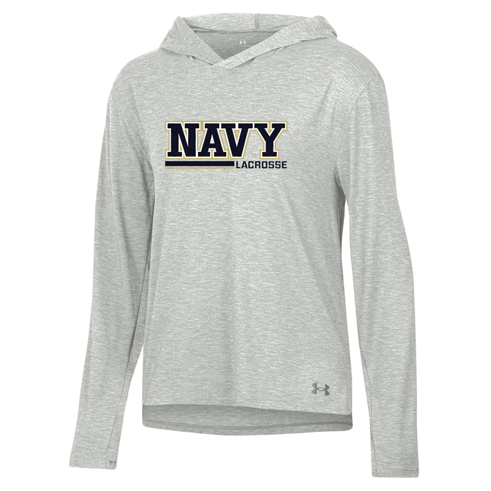 Navy Women's Lacrosse Under Armour Breezy Hoodie (Ladies)