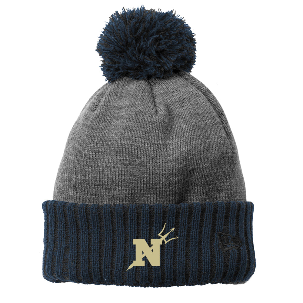 Navy Triathlon New Era® Colorblock Cuffed Beanie
