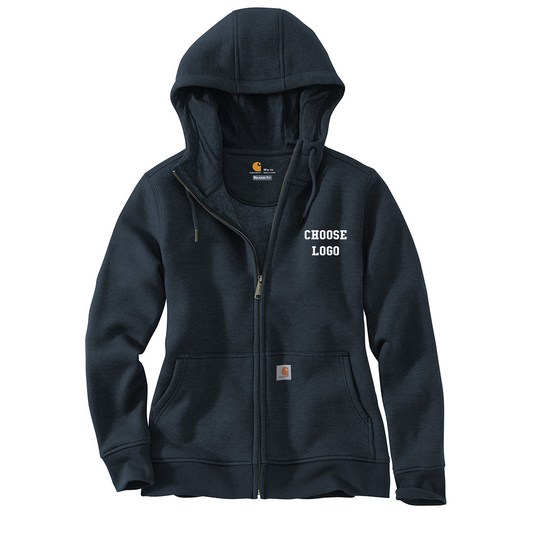 Navy Lacrosse Carhartt® Women’s Clarksburg Full-Zip Hoodie