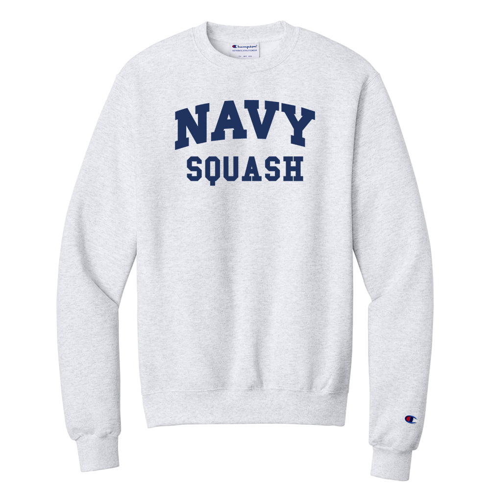 Navy Squash Champion® Powerblend® Crewneck Sweatshirt