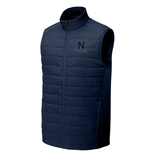 Navy Women's Lacrosse Sport-Tek® Teknical Hybrid Vest (Unisex)