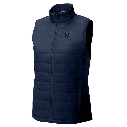 Navy Women's Lacrosse Sport-Tek® Women’s Teknical Hybrid Vest (Ladies)