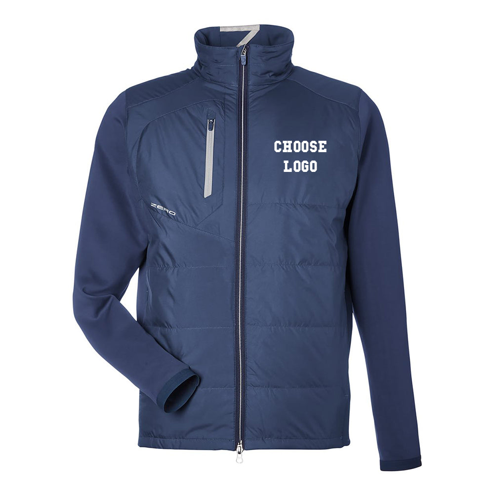 Navy Lacrosse Zero Restriction Men's Lightweight Hybrid Jacket