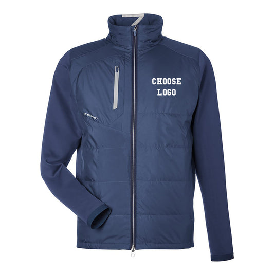 Navy Lacrosse Zero Restriction Men's Lightweight Hybrid Jacket