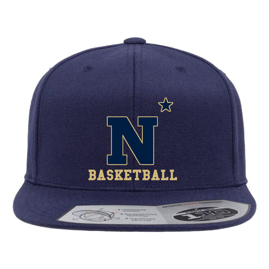 Navy Basketball 110® Snapback Cap