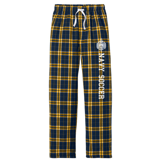 Navy Soccer District® Flannel Plaid Pant