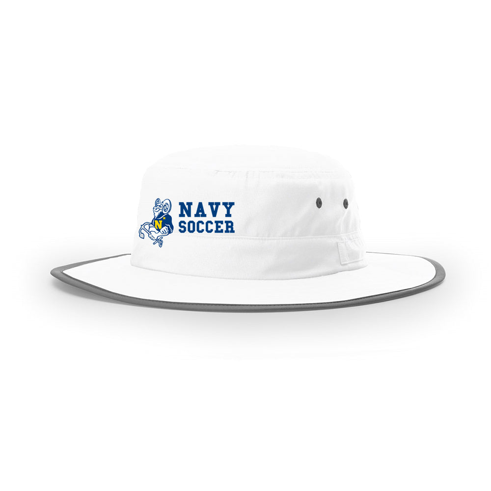 Navy Soccer Richardson Lite Wide Brim Hat