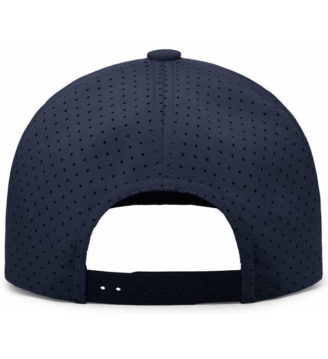 Navy Lacrosse Weekender Perforated Snapback Cap