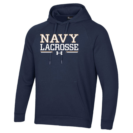Navy Women's Lacrosse Under Armour All Day Hoodie (Unisex)
