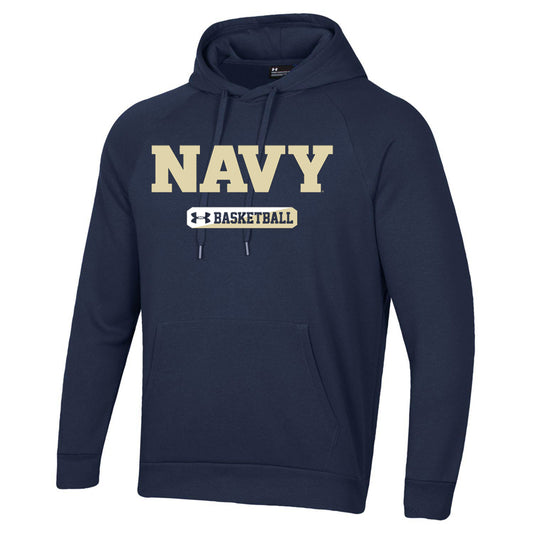 Navy Basketball Under Armour All Day Hoodie
