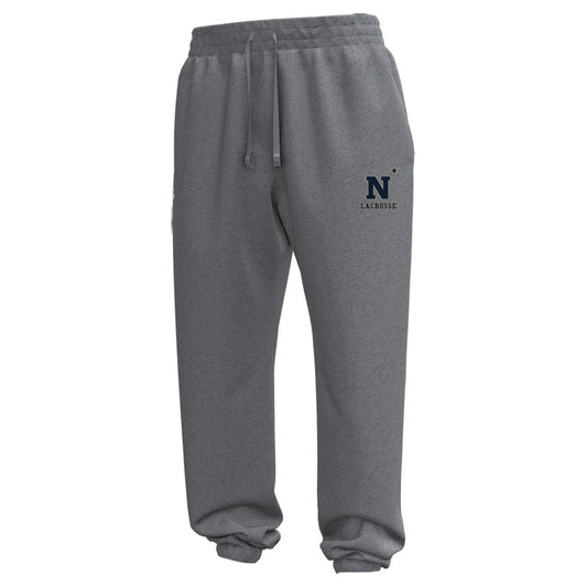 Navy Women's Lacrosse Rival Sweatpants (Dark Grey) (Unisex)