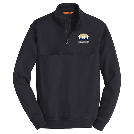 Navy Football Brotherhood CornerStone® 1/2-Zip Job Shirt