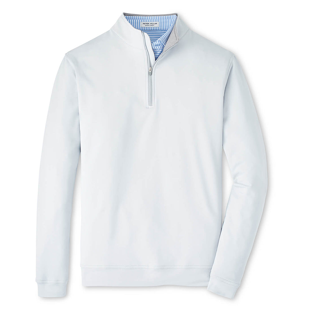 Navy Soccer Peter Millar Men's Perth Performance Quarter-Zip