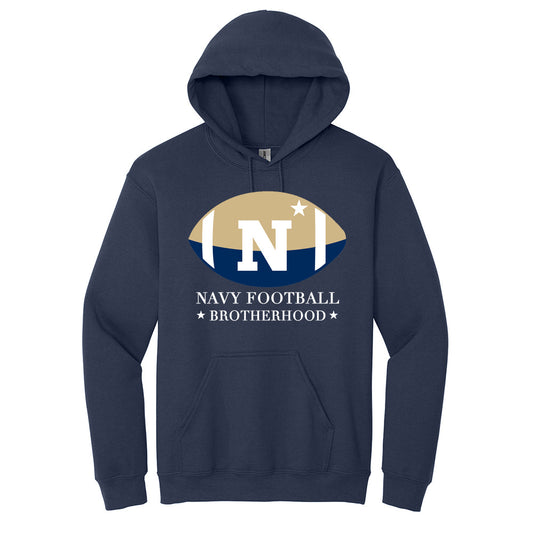 Navy Football Brotherhood Classic Hood (Navy)