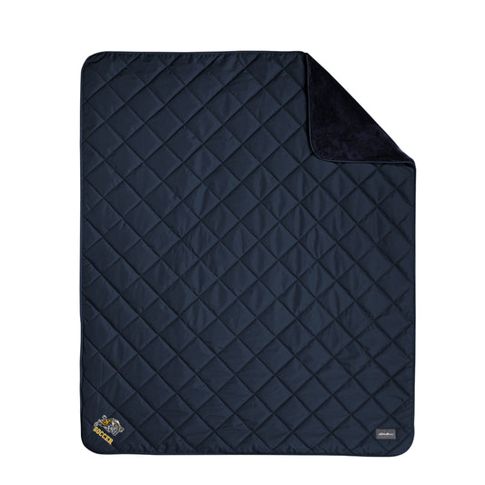 Navy Mens Soccer Eddie Bauer® Quilted Insulated Fleece Blanket