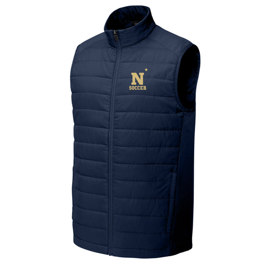 Navy Mens Soccer Sport-Tek® Teknical Hybrid Vest