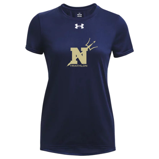 Navy Triathlon Club Womens Under Armour Tech™ Tee