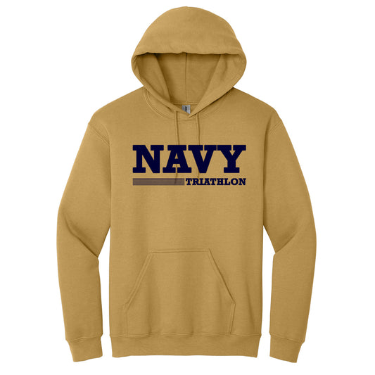 Navy Triathlon Varsity Gildan® Heavy Blend™ Hooded Sweatshirt