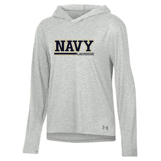 Navy Women's Lacrosse Under Armour Breezy Hoodie (Ladies)