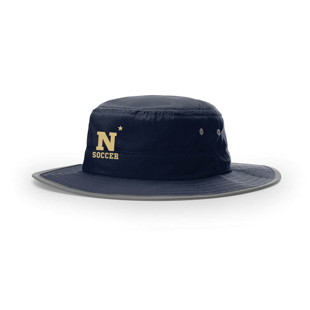 Navy Soccer Richardson Lite Wide Brim Hat (N-Star)