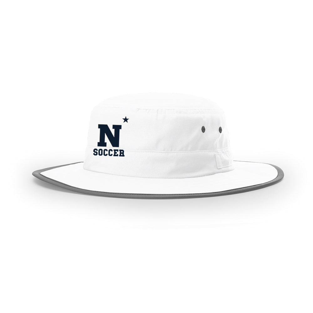 Navy Soccer Richardson Lite Wide Brim Hat (N-Star)