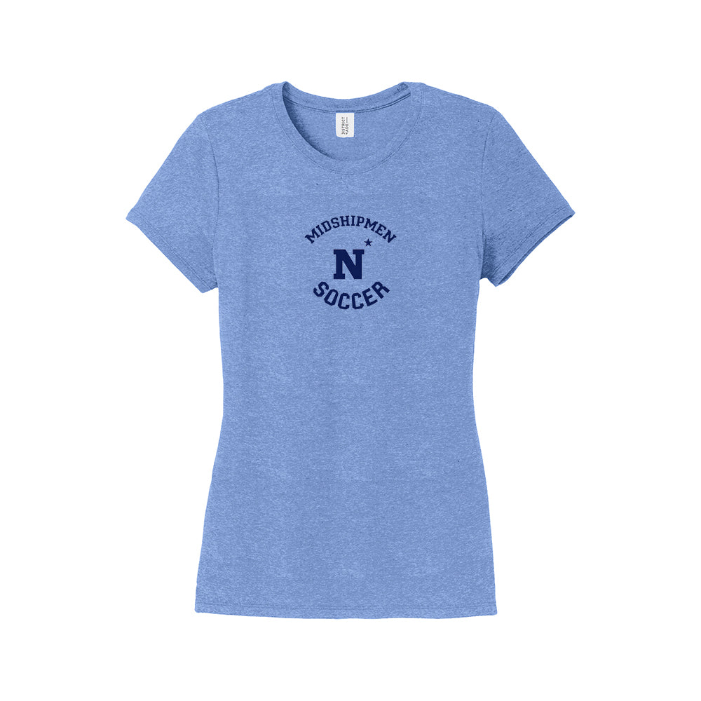 Navy Soccer N-Star District® Women’s Perfect Tri® Tee