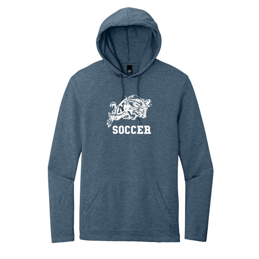 Navy Mens Soccer District® Featherweight French Terry™ Hoodie (Navy)
