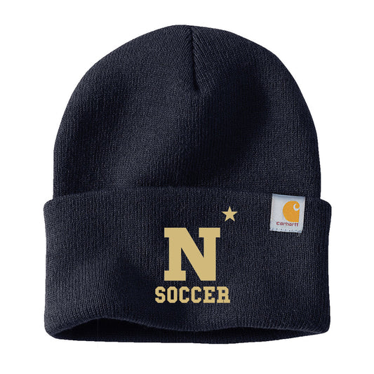 Navy Women's Soccer Carhartt® Watch Cap (Navy) (Unisex)