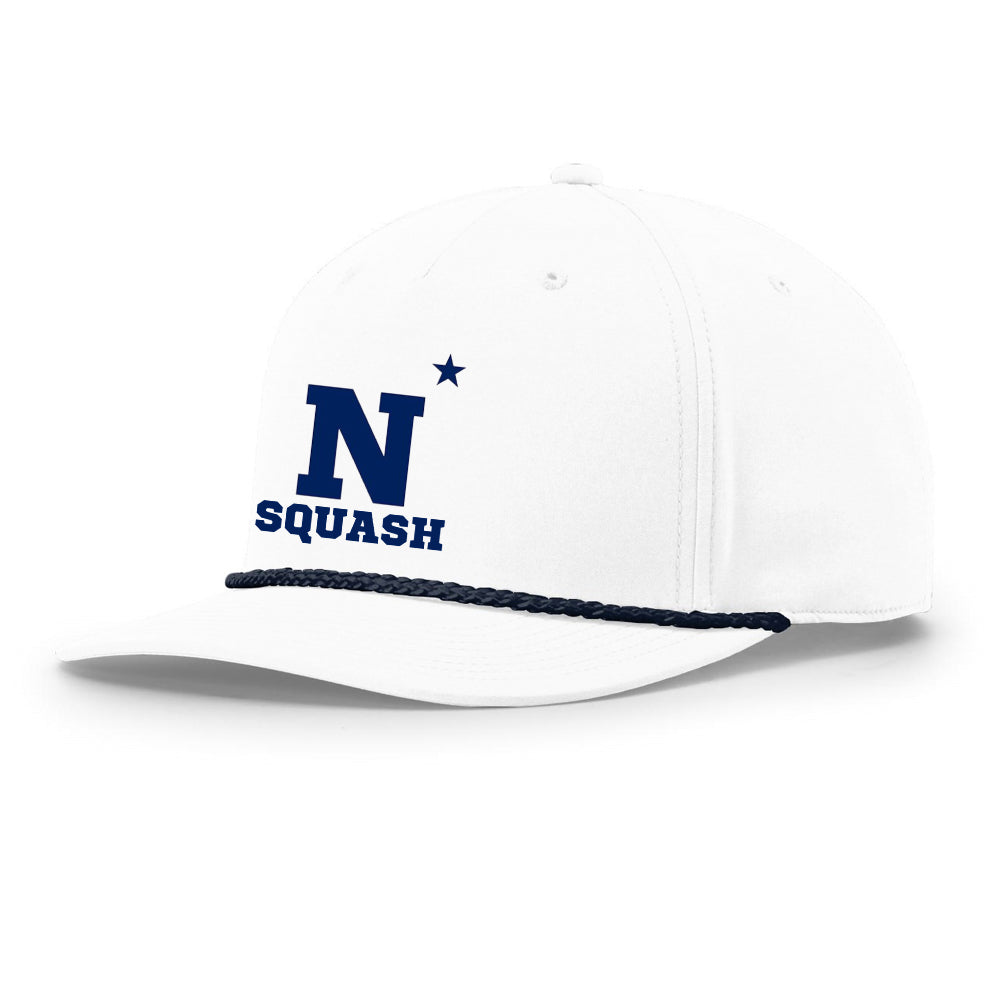 Navy Squash Richardson 5-Panel Classic Rope Cap (N-Star)
