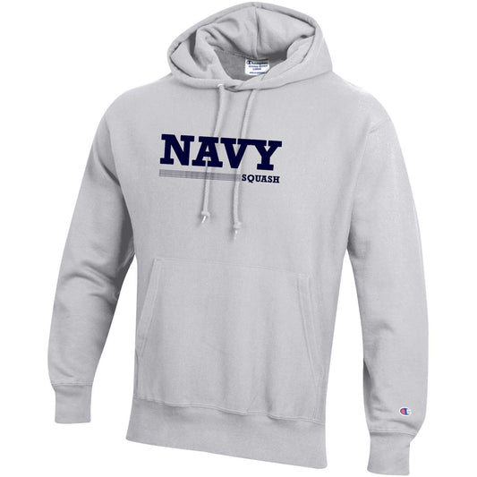 Navy Squash Champion Reverse Weave Hooded Sweatshirt (Unisex)