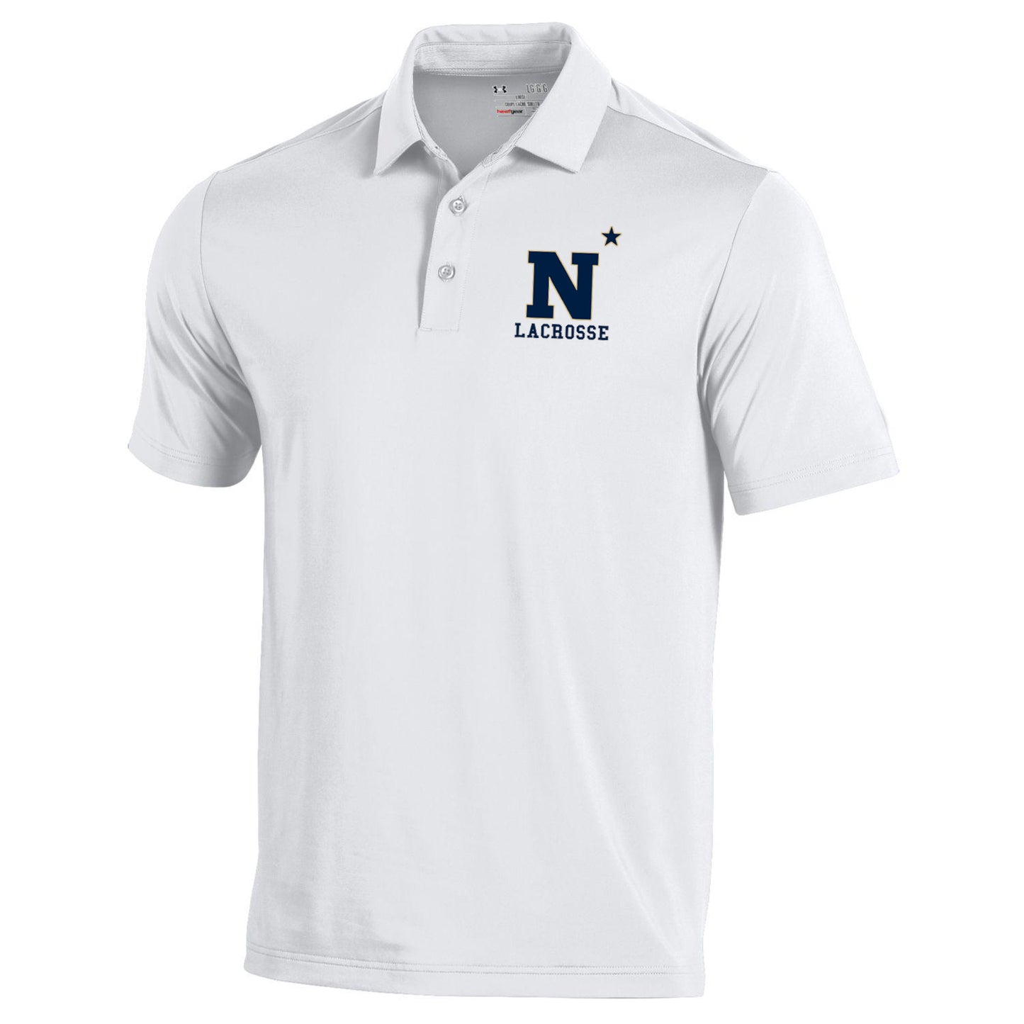 Navy Lacrosse Under Armour Performance Polo (Unisex)