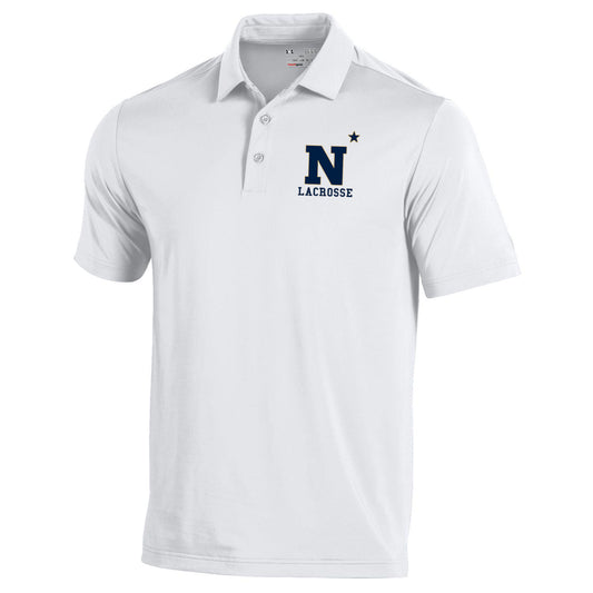 Navy Lacrosse Under Armour Performance Polo (Unisex)