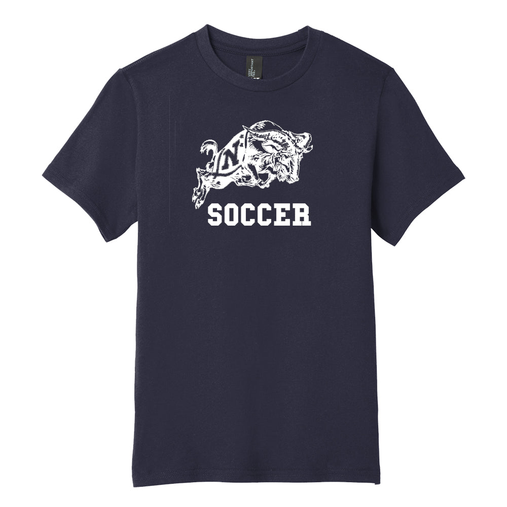 Navy Mens Soccer District ® Youth Very Important Tee